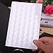 10 Sheet (1020-pack) Photo Corners Self Adhesive PVC Paper Photo Foto Corner Stickers for Scrapbooking Personal Journal (Clear)