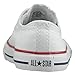 Converse Chuck Taylor Infants Toddler Optical White Ox Canvas Skateboarding Shoes (5, White)