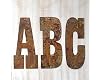 Amazon.com: 6 Inch Farmhouse Letters in Rusty Metal: Handmade