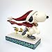 Jim Shore Peanuts Ice Skating Snoopy with Figurine