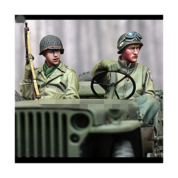 XINGCHANG 1/35 Resin Figure Model Kits Uns Soldat 2 Figuren Unassambled Unpainted 877 – Bild 3