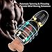 Male Masturbator Cup - Adorime 10 Powerful Thrusting Modes Fully Automatic Electric Masturbation Stroker USB Rechargeable Adult Vibe Realistic Vagina Pocket Pussy Sex Toys for Men