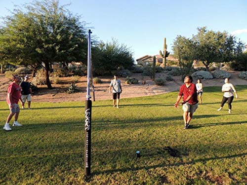 Cobra Guy Wire Free 3-in-1 Game Volleyball, Beach Tennis & Badminton net System. - Thumbnail 3