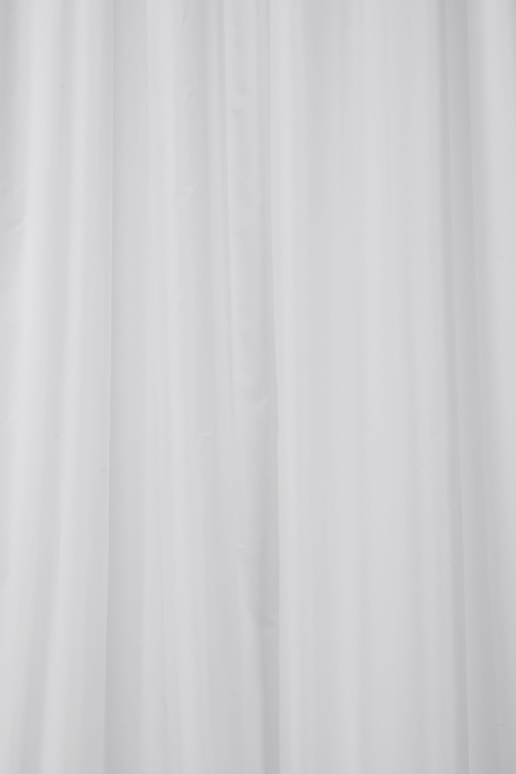 Croydex Professional Plain White Water-Resistant Textile Shower Curtain With Hygiene 'N' Clean 1800 x 1800mm โ image 1