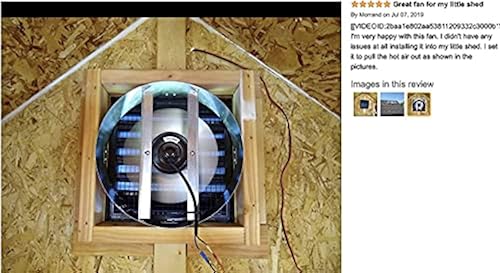 Amtrak Solar Powerful 50-Watt Solar Roof, Attic,Gable Ventilation