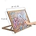Falling in Art Extra Large 5-Position Wood Drafting Table Easel Drawing and Sketching Board, 29 1/2 Inches by 19 2/3 Inches