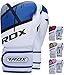 RDX Boxing Gloves for Training & Muay Thai - Maya Hide Leather Mitts for Fighting, Kickboxing, Sparring - EGO Glove for Punch Bag, Focus Pads, Thai Pad, Grappling Dummy and Double End Ball Punching