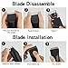 Warmlife Hair Clippers for Men, Professional Barber Clippers for Hair Cutting Kit, Cordless Hair Trimmer for Men with Apron, Scissors, Combs and Portable Bag