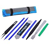 Professional Opening Pry Tool Repair Kit with Non-Abrasive Nylon Spudgers and Anti-Static Tweezers, 8 Piece Set (Misc.)