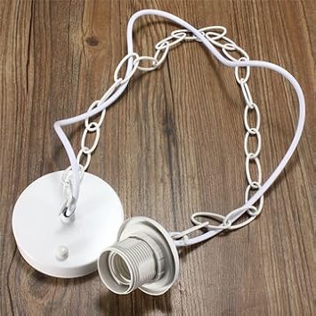 Buy Generic 1m E27 E26 Ceiling Rose Chain Pendant Chandelier Light