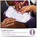 Poise Incontinence Pads, Moderate Absorbency, Long, 54 Count (Pack of 4)