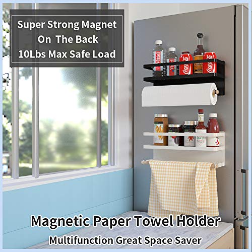 Paper Towel Holder for Refrigerator Kitchen Towel Bar