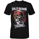 Harley-Davidson Men's Distressed Shady Skull Short Sleeve T-Shirt