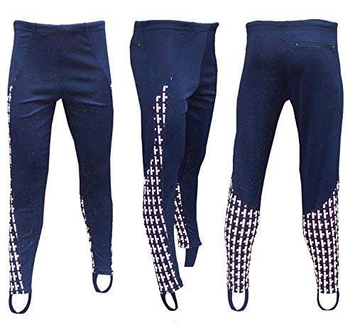 Acclaim-Athens-Mens-Four-Way-Stretch-Polyester-Reflective-Print-Running-Exercise-Fitness-Training-Elasticated-Tie-Cord-Waist-Track-Tights-Pants-Leggings