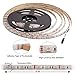 LED Flexible Strip Lights, 300 Units SMD 5050 LEDs, 12V DC Waterproof Light Strips, RGB LED Light Strip Kit with 44Key Remote Controller and Power Supply for Kitchen Bedroom Car Party