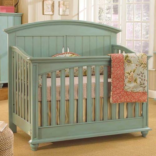 Amazon Com Munire Lifetime Crib Rockport Sea Mist Baby