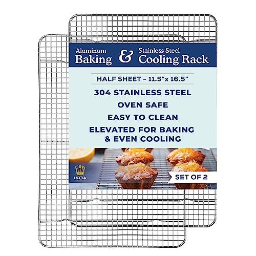 Ultra Cuisine OvenSafe, DishwasherSafe 100 Stainless Steel Cooling