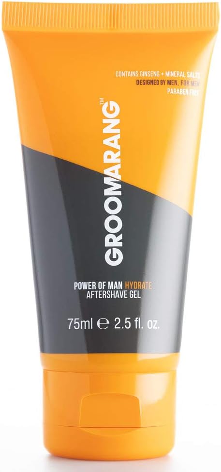 Groomarang Power of Man 'Hydrate' Aftershave Gel 75ml, 75 ml (Pack of 1)