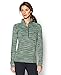 Under Armour Women's Tech Space Dye 1/4 Zip, Sugar Mint (320)/Metallic Silver, Medium