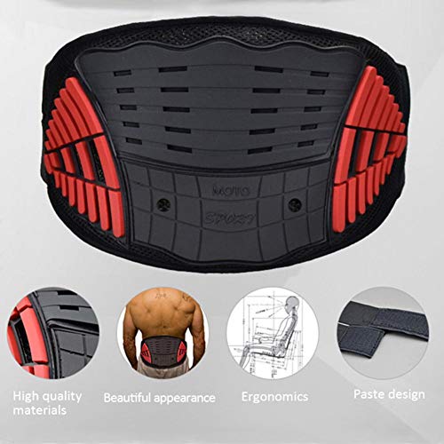 Bulary Motorcycle Belt Riding Protective Off-Road Bicycle Kidney Protection Belt Anti-Fall Belt Locomotive Anti-Fall Belt Kidney Belts