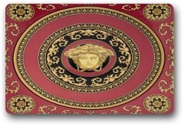 Skoyi Versace Custom Non Slip Bathroom/Kitchen/Workstations Decor Mat (18 X 30)