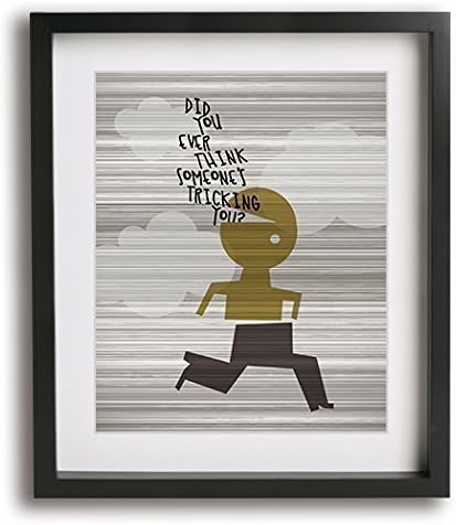 Third Eye Blind | Non Dairy Creamer inspired mid-century modern song lyric wall art print music poster or canvas wrap home decor gift idea (8x10" Print)