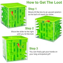 ThinkMax Money Maze Puzzle Box for Kids and