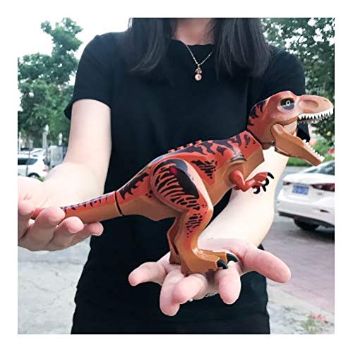 Auch 5Pcs Big Size 10Inch Dinosaur Building Toy Figures Bricks Dinosaur Building Blocks Miniature Action Figures