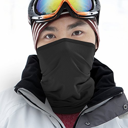 image for WTACTFUL 2 Pack - Lightweight Soft Neck Gaiter Neck Warmer Face Mask W
