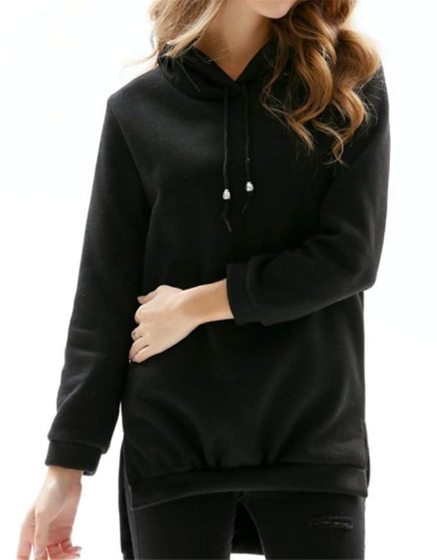 Color Solid MidLong Fashion Pullover Womens Wenko Joe