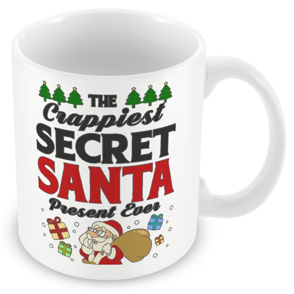 Gift Mug for Secret Santa - The Crappiest Secret Santa Present Ever