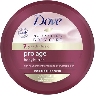 Dove Pro Age Nourishing Body Butter Olive Oil 250ml 3 Pack