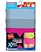 Hanes Women's 3 Pack Constant Comfort Microfiber Boyshort, Assorted, 7