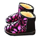 MODEOK Boys & Girls Faux Fur-Lined Ankle Winter
