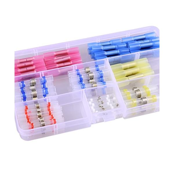 110pcs-Solder-Seal-Heat-Shrink-Nylon-Insulated-Butt-Terminal-Electrical-Wire-Connector-Kit-Waterproof-Set-with-Case