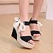 Elevin(TM)Women Summer Bohemia Peep-Toe Wedge Heel Platform Pumps Sandals Flip Flops Shoes