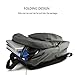 On Ear Headphones, Vive Comb Foldable Headphones with Microphone Lightweight Stereo Adjustable PC Headset Wired Headphones with Volume Control for Tablet, Smartphones, Laptop-Black