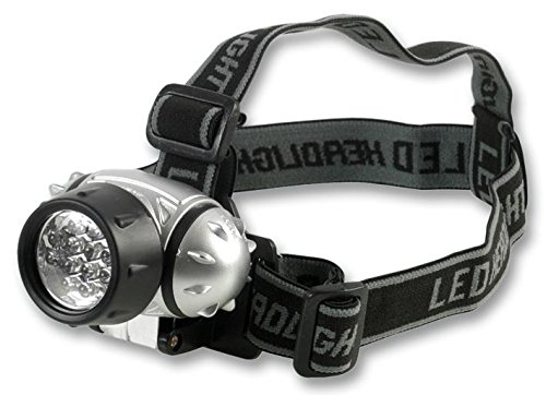 PRO ELEC PEL00480 LED Head Torch with 12 High Intensity LEDs