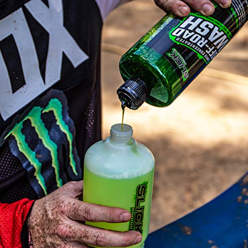 Slick Products OffRoad Wash (32 oz.) + Pressure Washer Foam Cannon