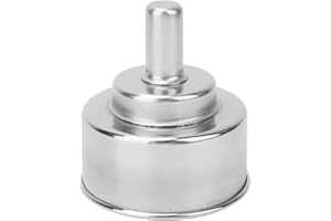 Respicefinem 200ml Stainless Steel Lab Alcohol Burner Anti Explosion Alcohol Lamp Laboratory Stainless Steel Scientific Labor