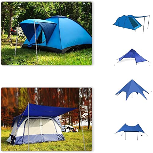 Tents For Camping SAN LIKE Tent Poles For Camping Adjustable Tarp