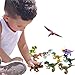10 Pcs Dinosaur Building Blocks Action Figures Toy Set - Chimpy - Dino Stackable Figures Lot, for Boys and Girls, Perfect as Party Supplies, or as Cake Toppers