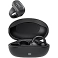 Sanag Earring Wireless Earbuds Bluetooth 5.3 with Charging Case|Open Ear Headphones Compatible with iPhone/Samsung Phone for Men,Women,and Kids-Black