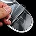 1 Pair Silica Gel Arch Support Cushion Pads Women High-Heel Shoe Insoles Inserts - 5 Colors - Clear, 9mmx12cm