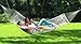Texsport Seaview Hammock White, 120” x 57” overall size, 82” x 50” bed size