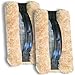 The Woolie Original Full-Size Natural Sheepskin Faux Paint and Glaze Techniques Pad 9.5 X 5.5 inch x 3/4 in. Thick Nap (VALUE 2-PACK)
