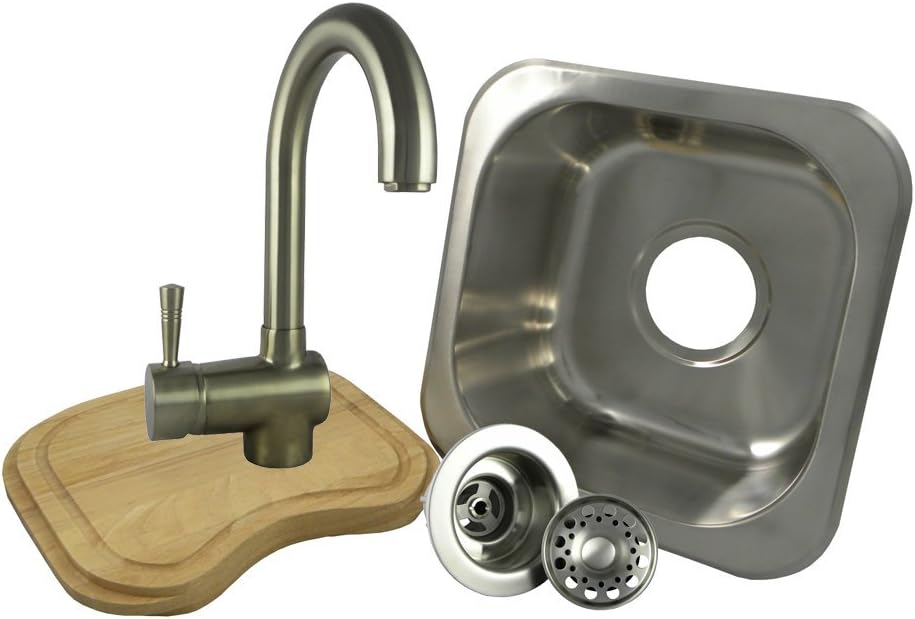 12" x 12" Sinks To Go Bar Sink Set