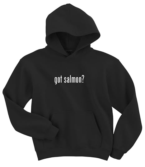 salmon hoodie