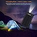 Solar Charger, BEARTWO 10000mAh Upgrade 2020 Solar Phone Charger, Ultra-Compact Portable Charger with Dual USB Backup Battery Pack, Solar Power Bank with Flashlight for Camping, Outdoor Activities