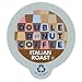 Double Donut Italian Roast Coffee, in Recyclable Single Serve Cups for Keurig K-Cup Brewers, 12 Count